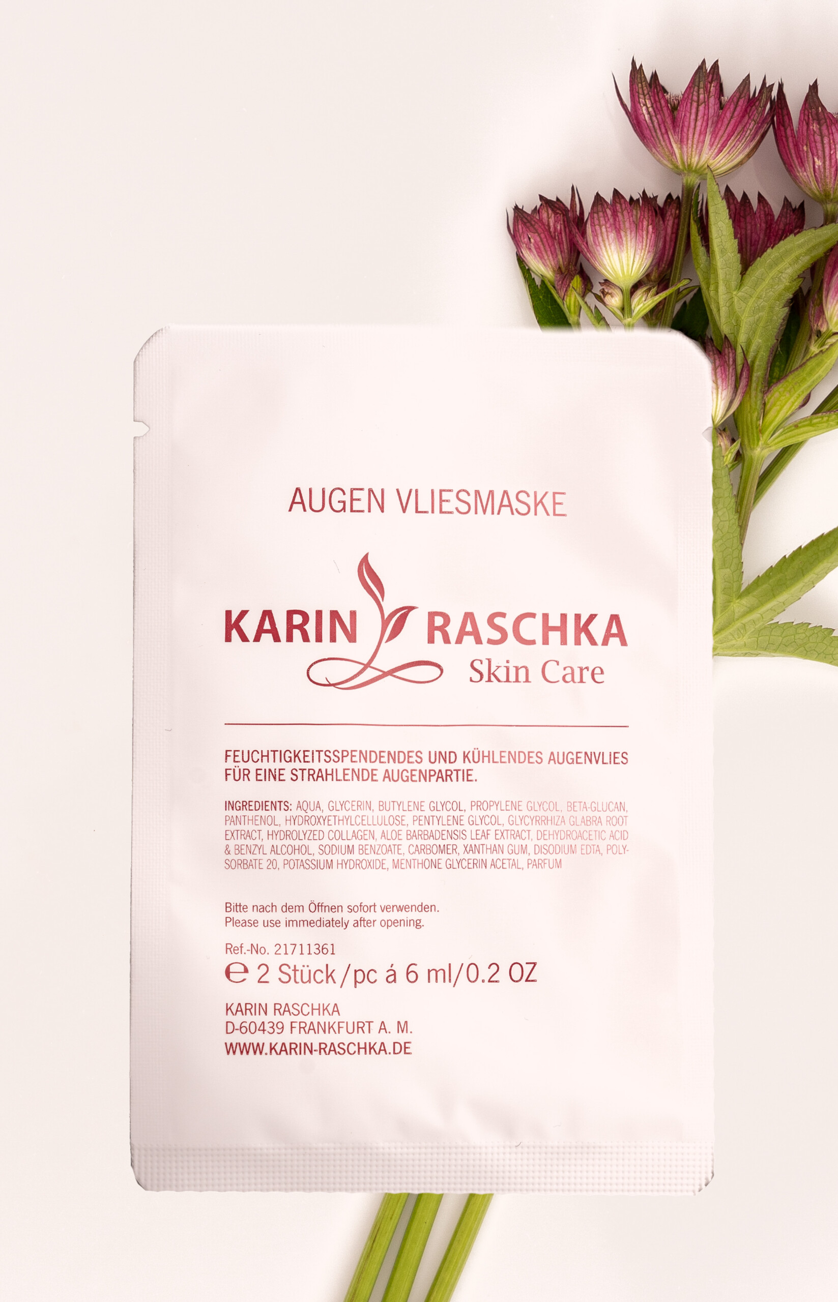 Augen Vliesmaske